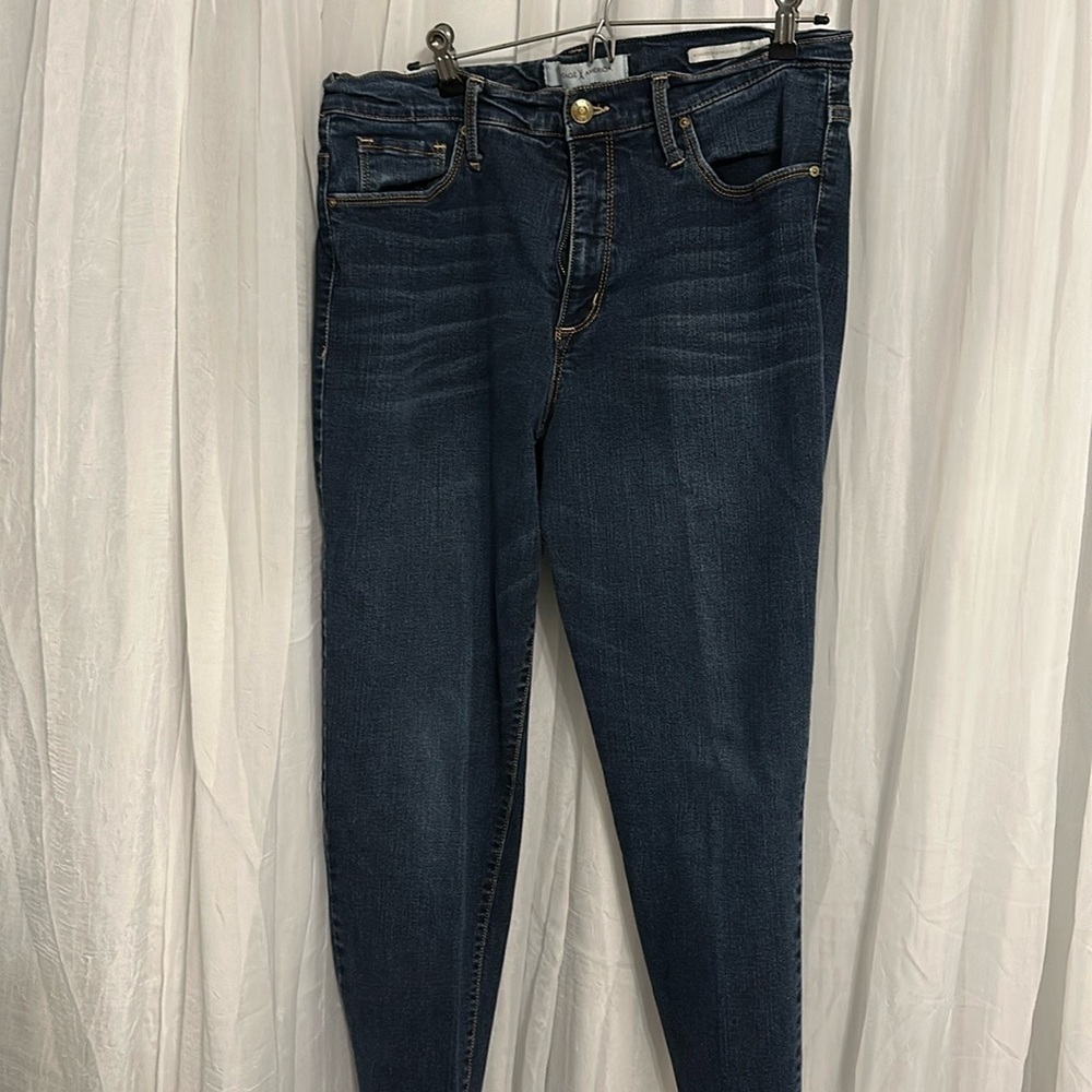 Vintage America Blue Skinny Jeans Classic Style